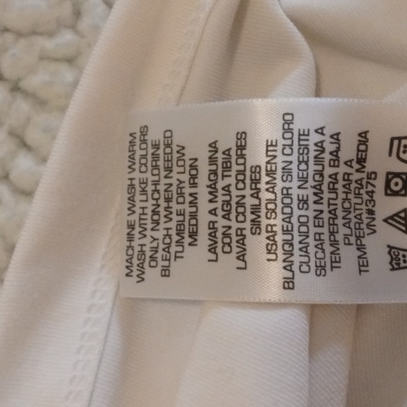 Athletic Works XL exercise tank in EUC, white, no problems - Picture 6 of 6